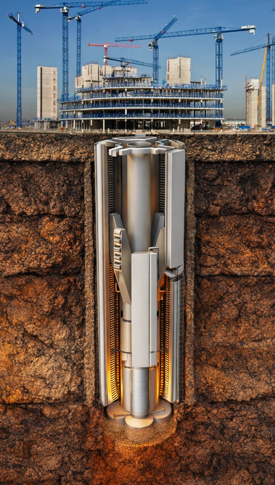 Deep Core vertical subsurface platform concept
