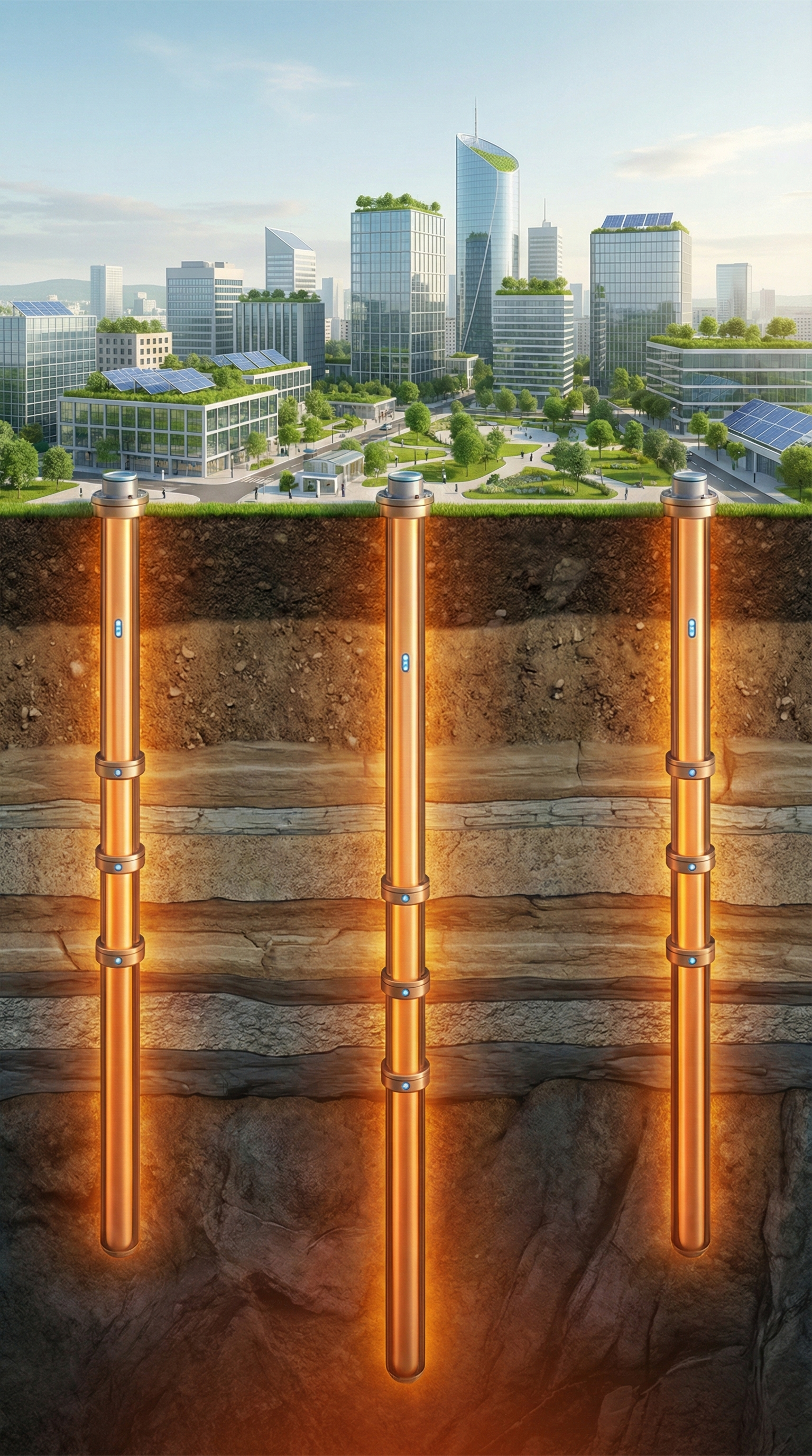 Deep Core modular vertical infrastructure concept